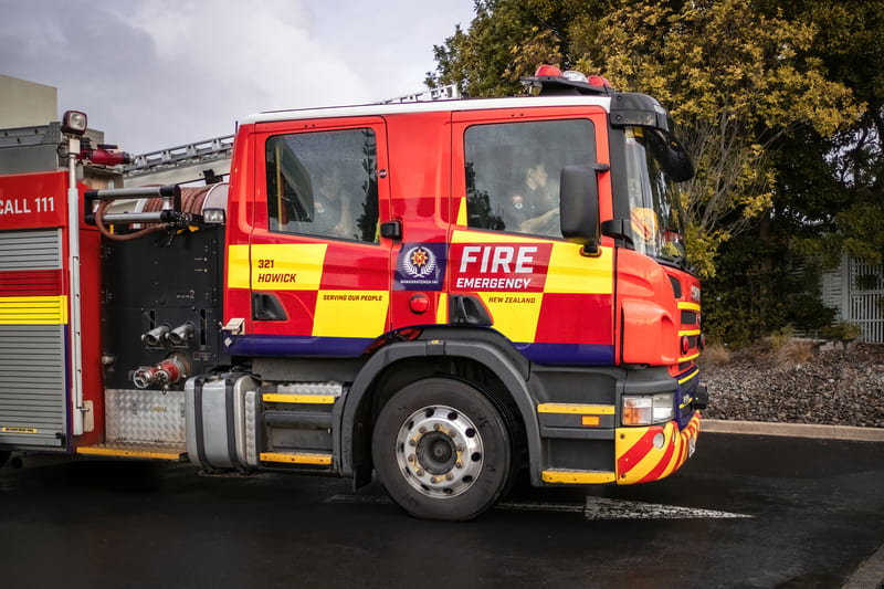 fire-fighting-course-view-of-scania-fire-engine-truck-in-howick