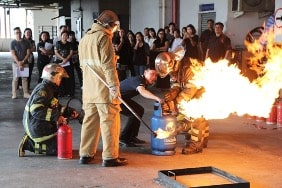 fire-fighting-training-team-controlled-drill-floor-fire