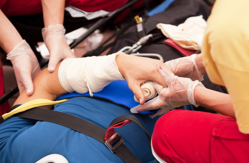 EMCARE - First Aid Course - First Aid Admisnsitered