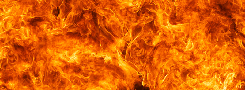 EMCARE - fire fighting training - falming background