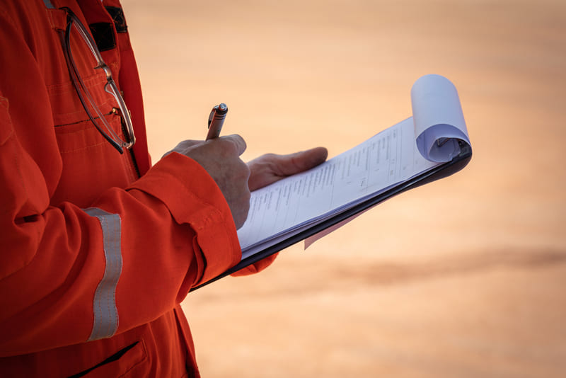 safety-officer-course-taking-note-during-perform-safety-audit-and-inspection